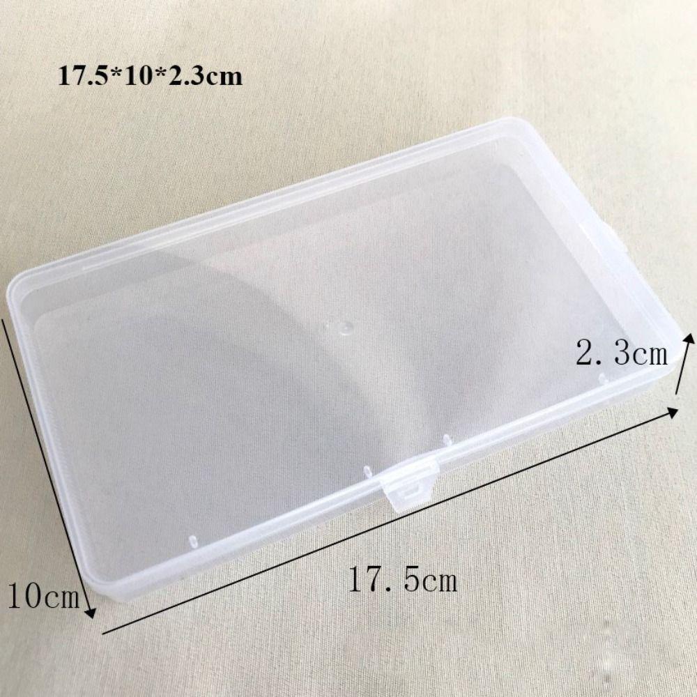 Пластиковый контейнер для бижутерии, квадратный футляр для мелких предметов, коробки для горячей упаковки, держатель для электроинструментов