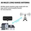 8K High Gain HDTV DTV Box Цифровая телевизионная антенна 3600Mile Booster Активная комнатная антенна HD Flat Design для телевизионной антенны