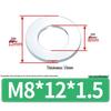 Очень большие оцинкованные металлические плоские шайбы - Размеры от M1.6 до M14