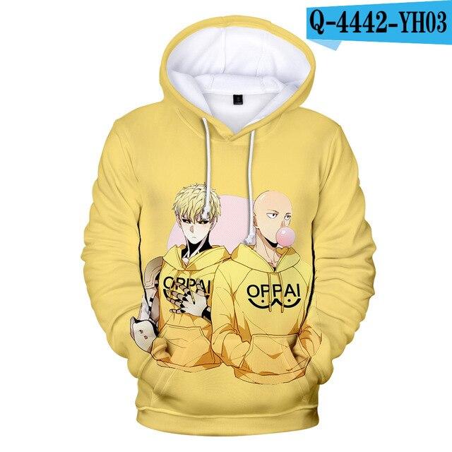 Новое Аниме Ванпанчмен Сайтама Толстовка с капюшоном Худи Косплей Костюм Новая Флисовая Куртка и Пальто Харадзюку
