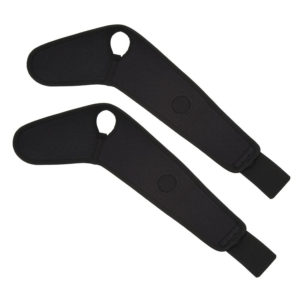 2PCS Wrist Compression Strap Nylon SBR Hook and Loop Breathable Wrist Support Brace for Fitness Pain Relief