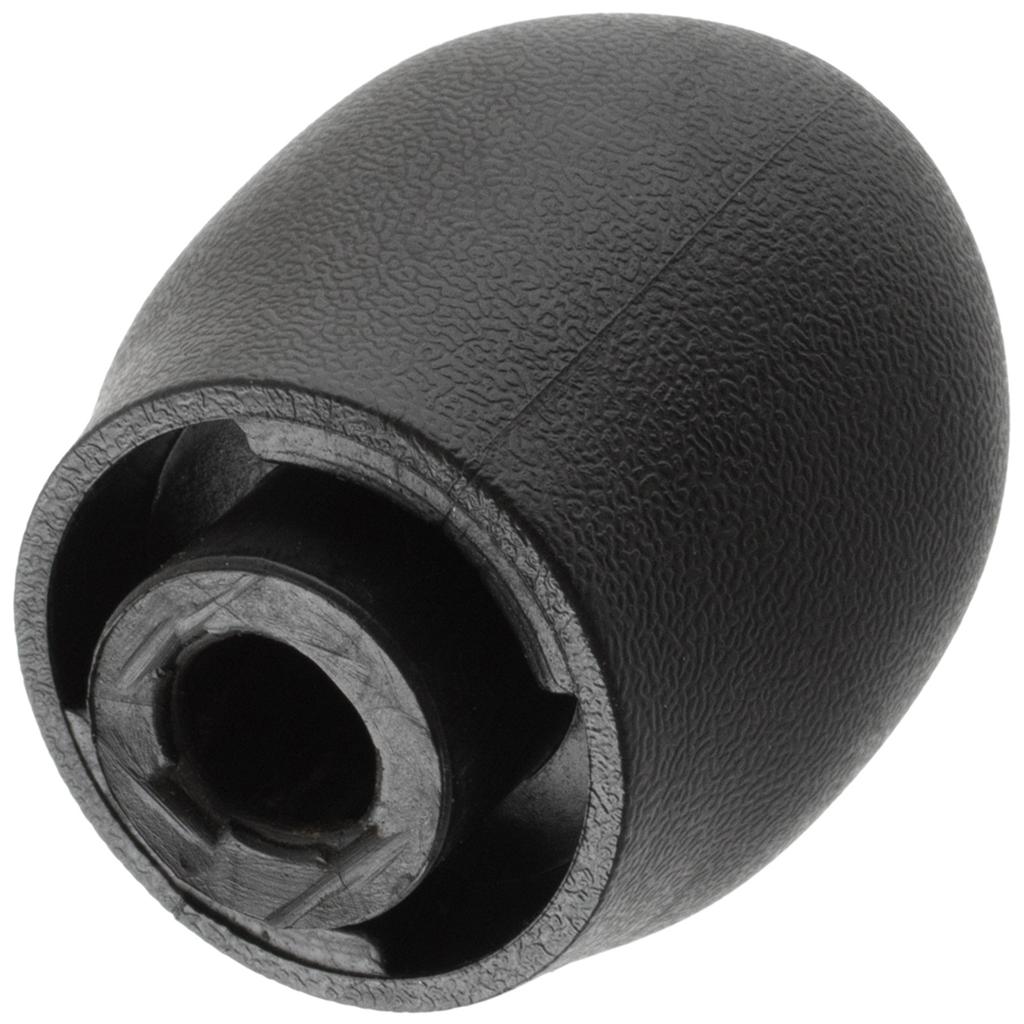 Renault Megane II 02-08 III 2008- 6-SPEED gear shift knob BLACK + CHROME