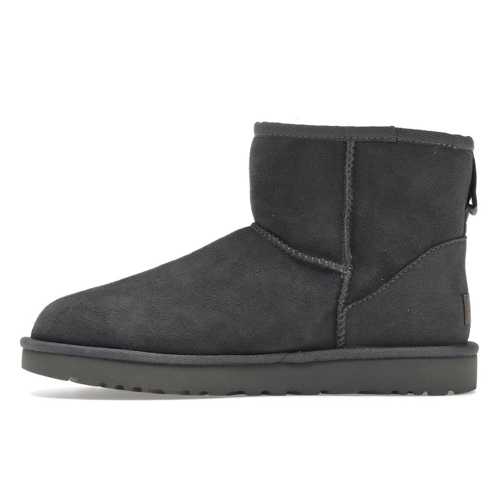 UGG Кроссовки Classic Mini II Boot серые женские 1016222-GREY