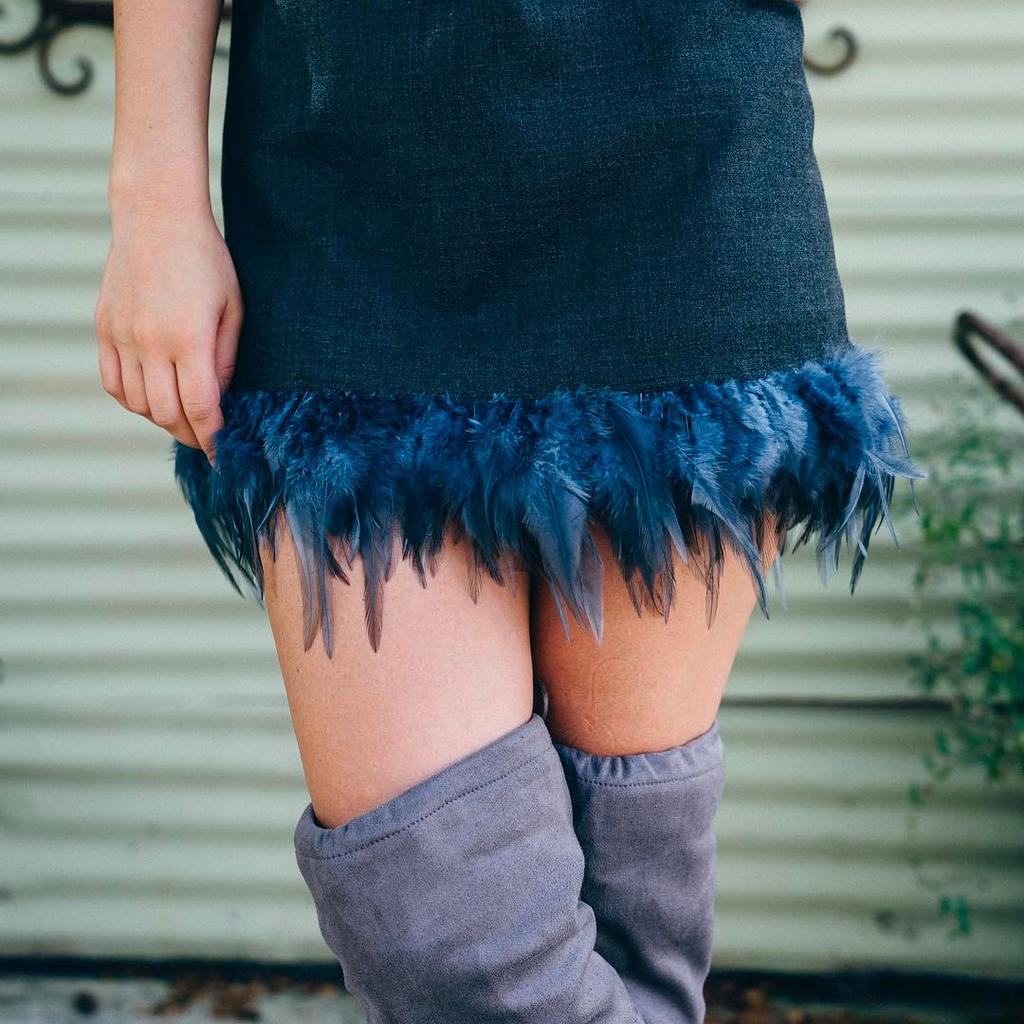 Featherwholesale Цветные Обрезки Куриных Перьев 10-15 см Лента для Шитья Натуральное Перья Фазана для Поделок Платья Вечеринки Костюма Декор из Перьев