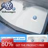 Для VOLKSWAGEN VW Автомобильный солнцезащитный козырек на лобовое стекло Блокирует лучи Защита Салон автомобиля Для Volkswagen VW RLine R GTI Golf Amarok