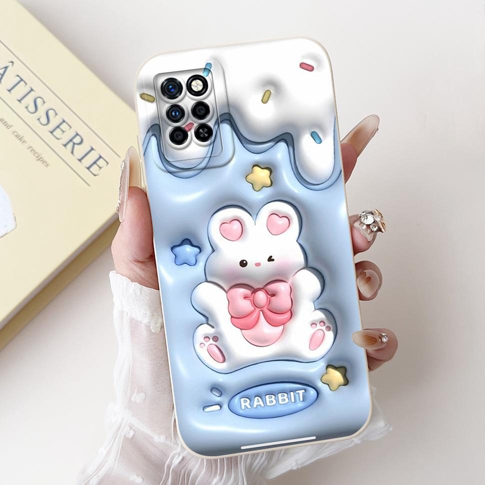Чехол Для Infinix Note 10 Pro Чехол Узор Животное Мультфильм Силикон Для Infinix Note 10 Note10 Pro X695 X695D Чехлы Для Телефона Корпус