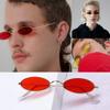 Small Oval Sunglasses Summer Shades Alloy Small Frame Sun Glasses for Classic Metal Frame Men Women Eyeglasses