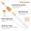 Shuttle Art Acrylic Brush Acrylic Paints for and Includes Storage Perfect for Handmade DIY and Art A Great Markers, 36-Color Set, Direct-Fill Tip,