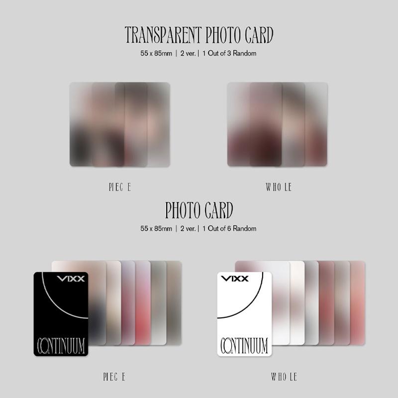 VIXX The 5th Mini Album [CONTINUUM] (PIECE Ver. / WHOLE Ver.) *