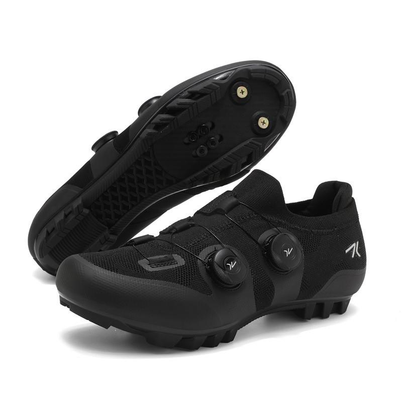 A33 Dual Buckle Cycling Shoes Road Mountain Bikes Unisex Quick-Dry Anti-Slip Shock Absorption Size 37-48