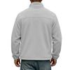 Men S Casual Fleece Lined Stand Collar Zip Up Sweatshirt