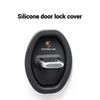 AFEBO1 Car Door Lock Buckle Protection Cover Elastic Anti-Collision For Porsche Cayenne Macan 911 Panamera 718 Taycan 918-Spyder 928 96