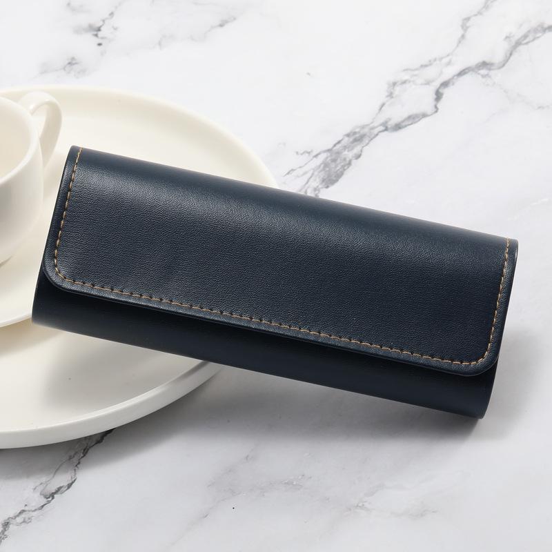 Сумка для солнцезащитных очков из ПВХ-кожи — модная, мягкая, портативная и устойчивая к сжатию