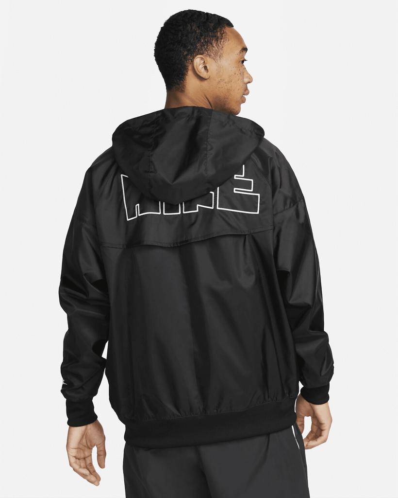 Куртка Nike Sportswear Windrunner (DA0001) черный/черный/белый