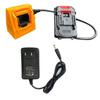Адаптер-преобразователь аккумулятора для BL1830 BL1840 BL1850 BL1860, 246 слотов с поддержкой кабеля для нескольких типов аккумуляторов