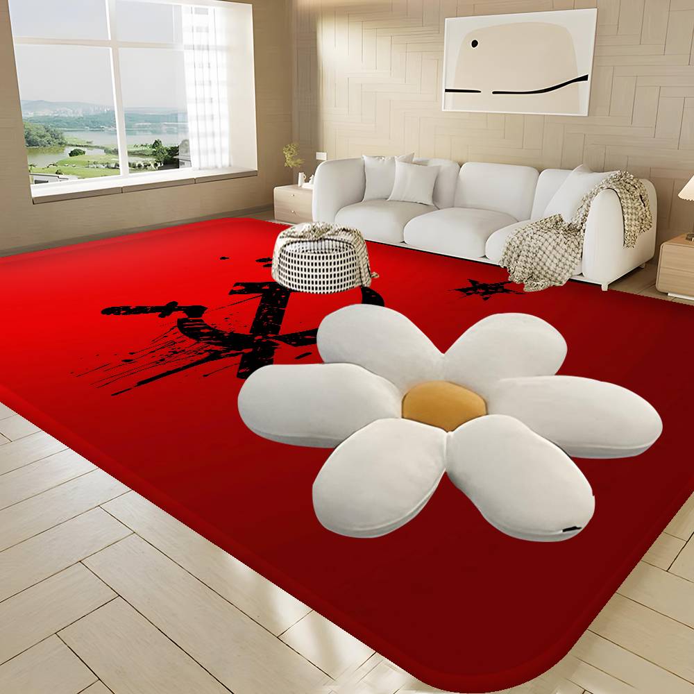 CCCP USSR Soviet Room Mats Retro Multiple Choice Living Room Kitchen Rug Non-Slip Welcome Rug