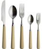 Nagao Tsubame Sanjo Wood Dinner Cutlery Set 5 Pieces Stainless Steel Wooden Made In Japan