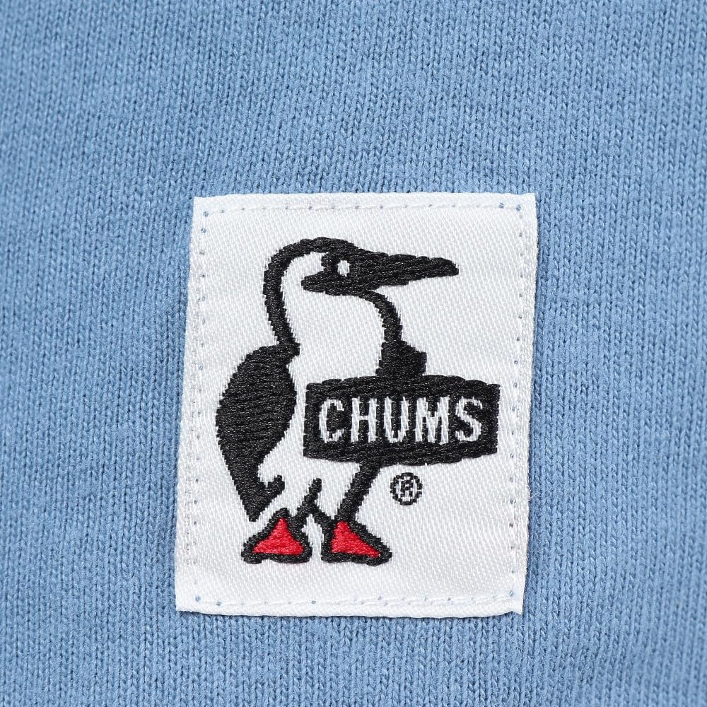 Футболка детская с длинным рукавом и логотипом Retro Booby Brushed Boys Blue [Chums] Lt.