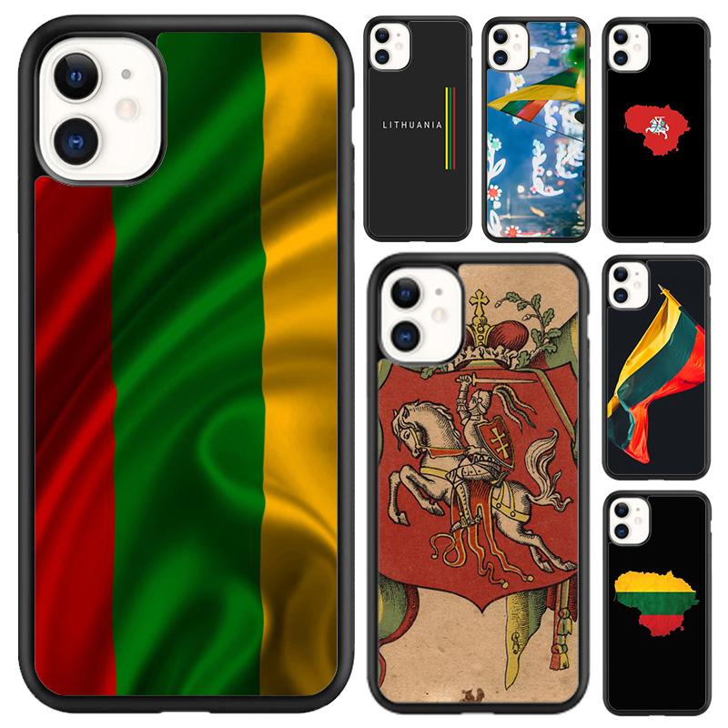 Модный Чехол для Телефона с Флагом Литвы Для iPhone 17 Air 16 pro max 15 14 plus 12 13 Защитная Крышка coque