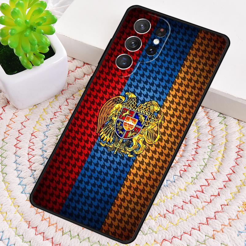 Мягкий чехол для телефона с флагом Армении для Samsung Galaxy note 10 pro S26 Ultra S23 S24 FE S25 S21 S22 PLUS ударопрочный