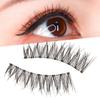 5 Pairs Beauty Makeup Black Eye Lashes Extension Thick Cross False Fake Eyelashes