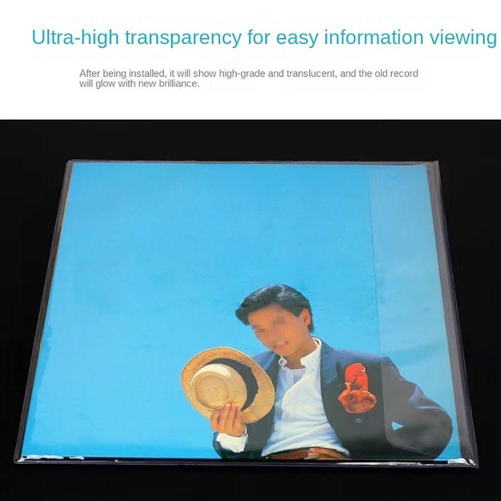 7/10/12 дюймовый конверт для виниловых пластинок Утолщенная защита пластинок Полезная обложка для LP-пластинок Пластинка