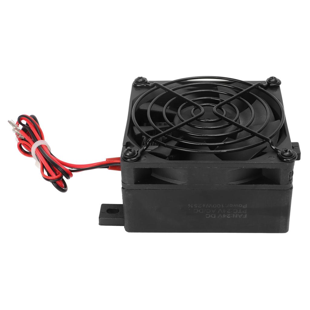 PTC Car Fan Heater Insulated Fast Heating Constant Temperature Energy Saving PTC Car Heating Fan 24V 100W