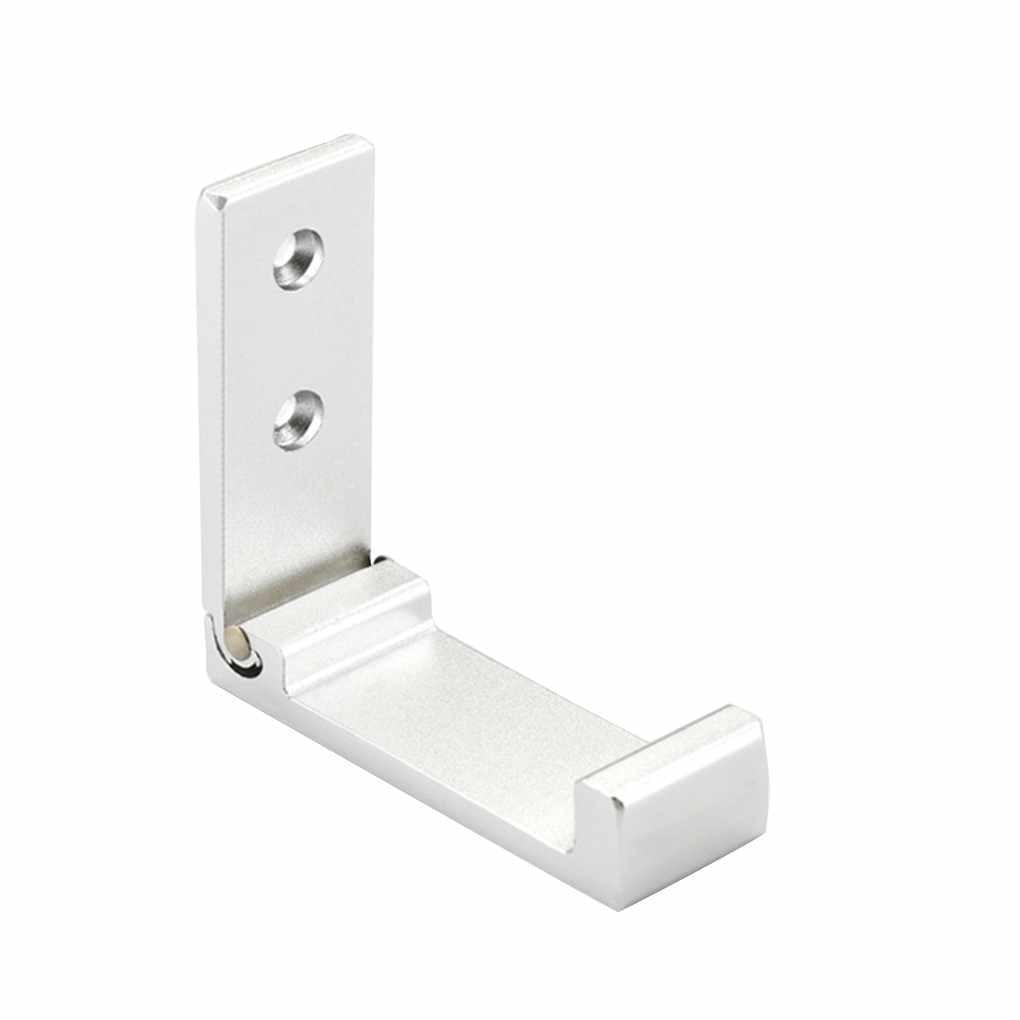 1 шт., складные крючки из алюминиевого сплава, вешалка для полотенец, вешалка для домашней одежды, складной одинарный крючок