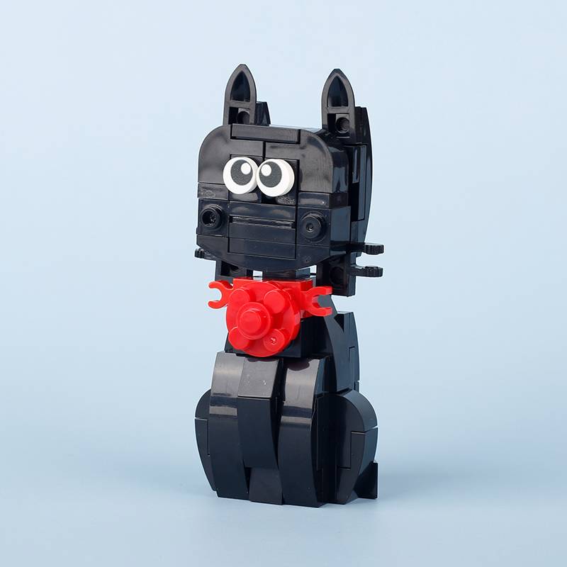 MOC Пазл Животные Строительные блоки Пчела Тигр Лев Жираф Лягушка Крокодилы Лиса Птица Дикий кабан Насекомые Мини DIY Кирпичный конструктор Игрушка Подарок F029