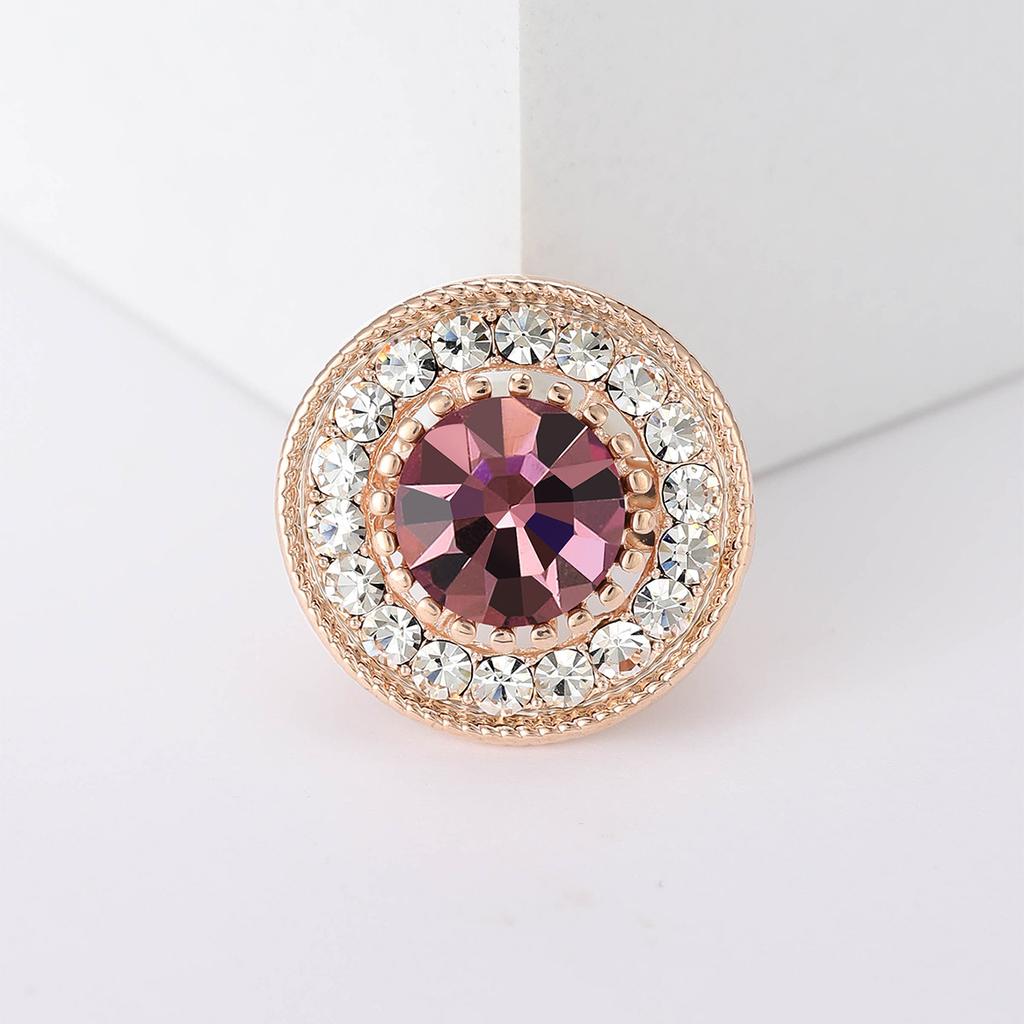 Emerald Diamond Colored Crystal Diamond Brooch Brooch, Sweater Accessory Pin