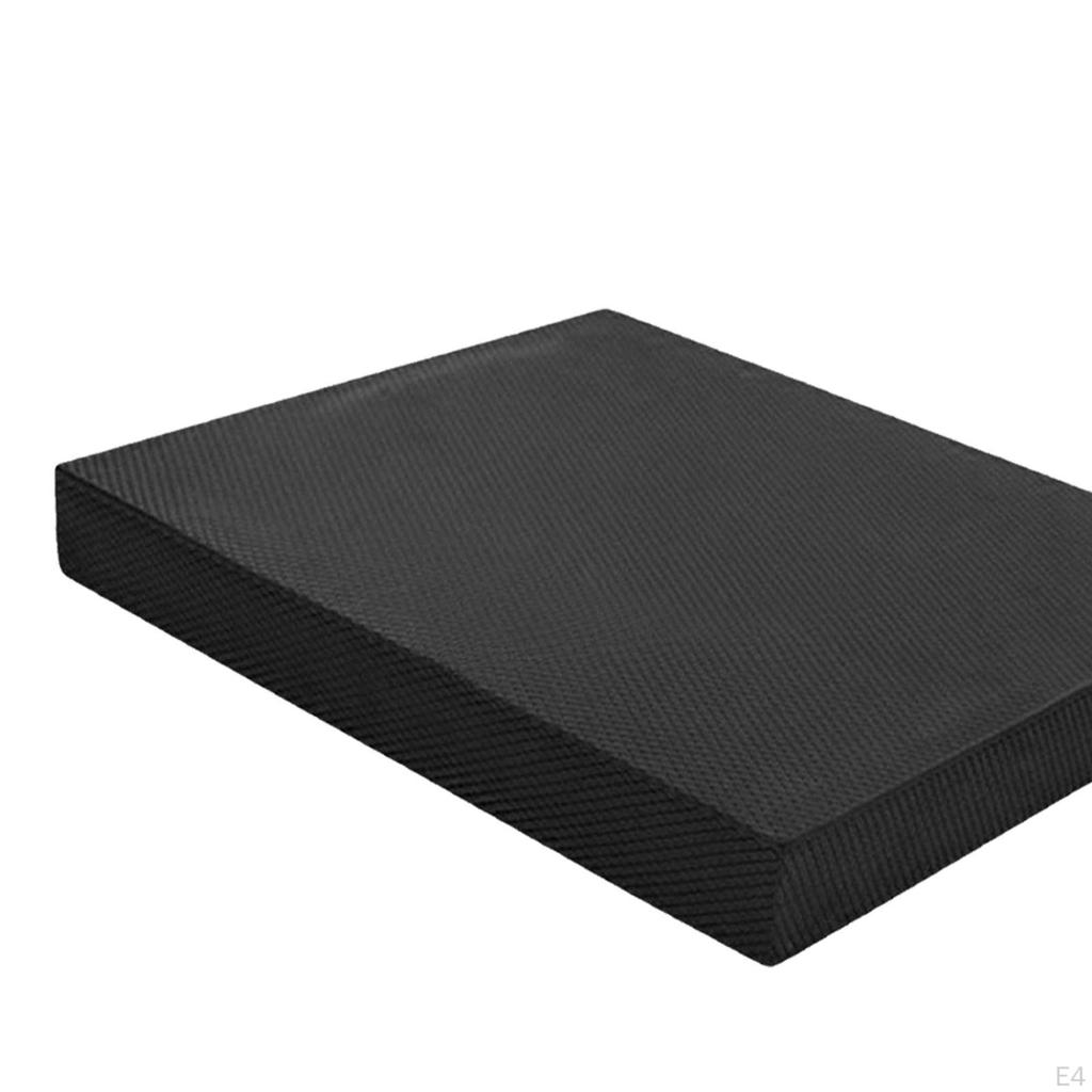 Балансировочная подушка Пенопластовая доска Высокой плотности TPE Коврик для упражнений Толстый Мягкий Противоскользящий Йога для