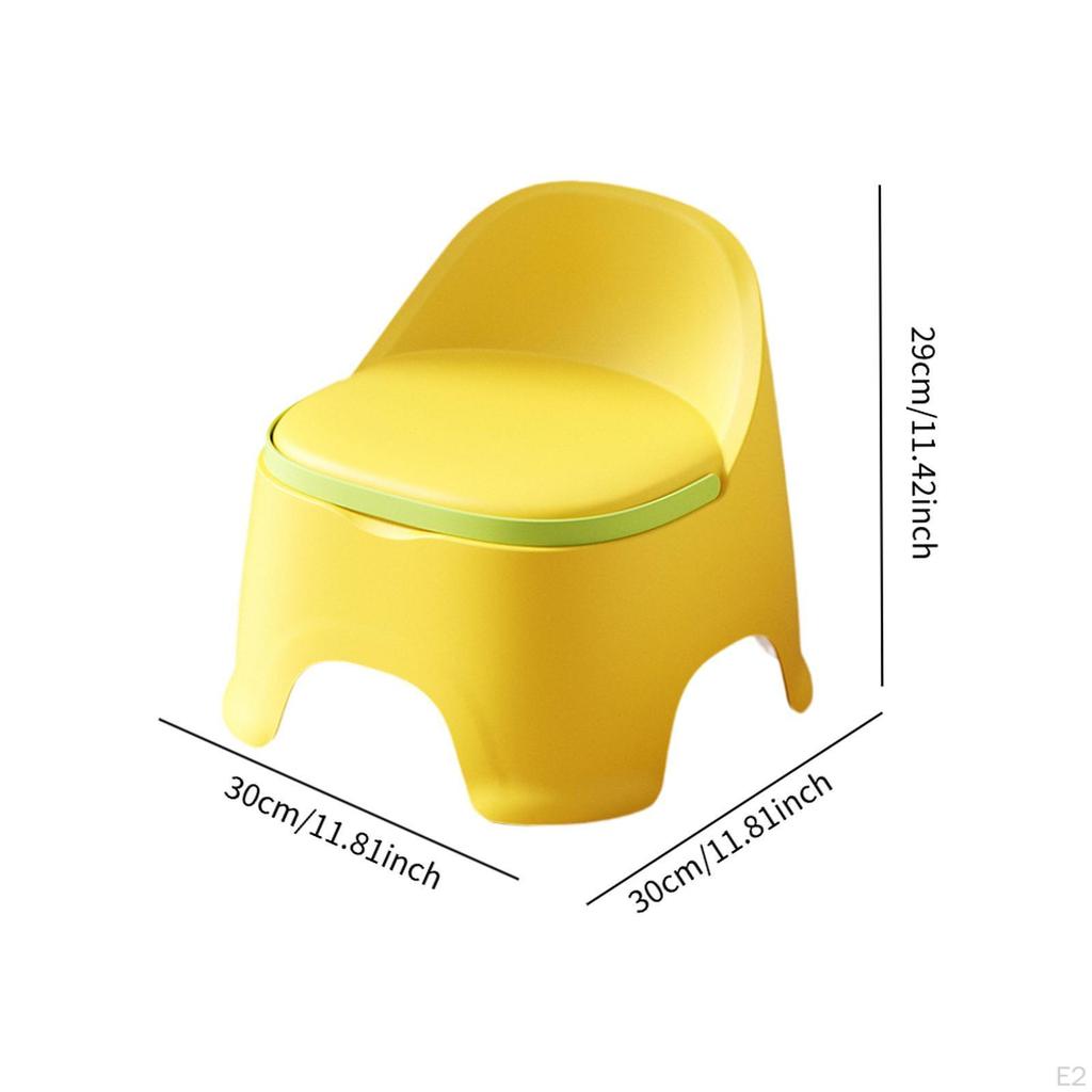 Подставка для ног для ребенка с поддержкой спины и ручкой для легкой смены обуви у кровати