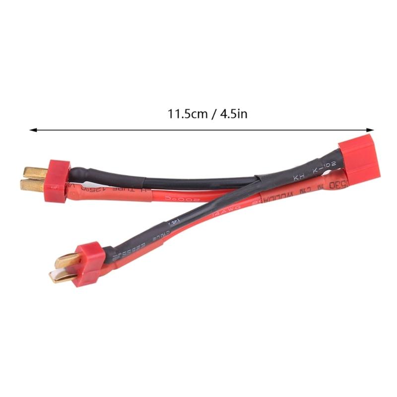Разветвитель-адаптер T-Plug 1 гнездо на 2 штекера. Подключение двух устройств одновременно с помощью этого разъема для Li-ion аккумуляторов.