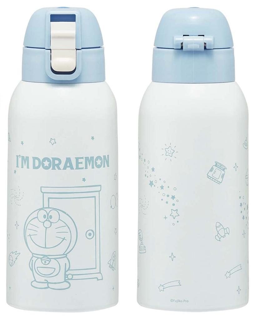 Skater Doraemon Space Walk Water with Bottle, 600ml, Cover, KSTCH6-A