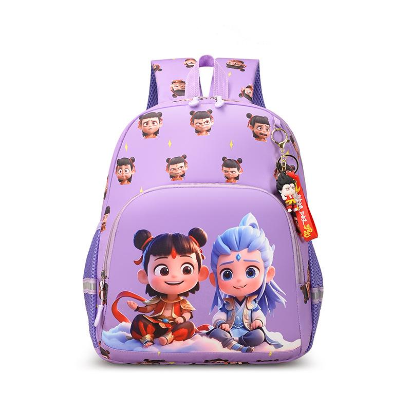 National Manga Cartoon Boys And Girls Backpack Fashion Large Capacity Primary School Bag Foreign Style Printing Children'S Backpack