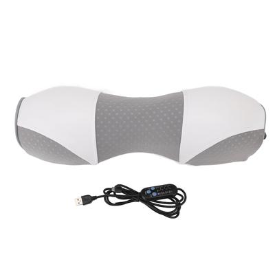 Массажер для шеи с подогревом, 4 уровня нагрева, 4 таймера, 4 механизма вибрации, чехол на молнии от USB, массажер для шеи