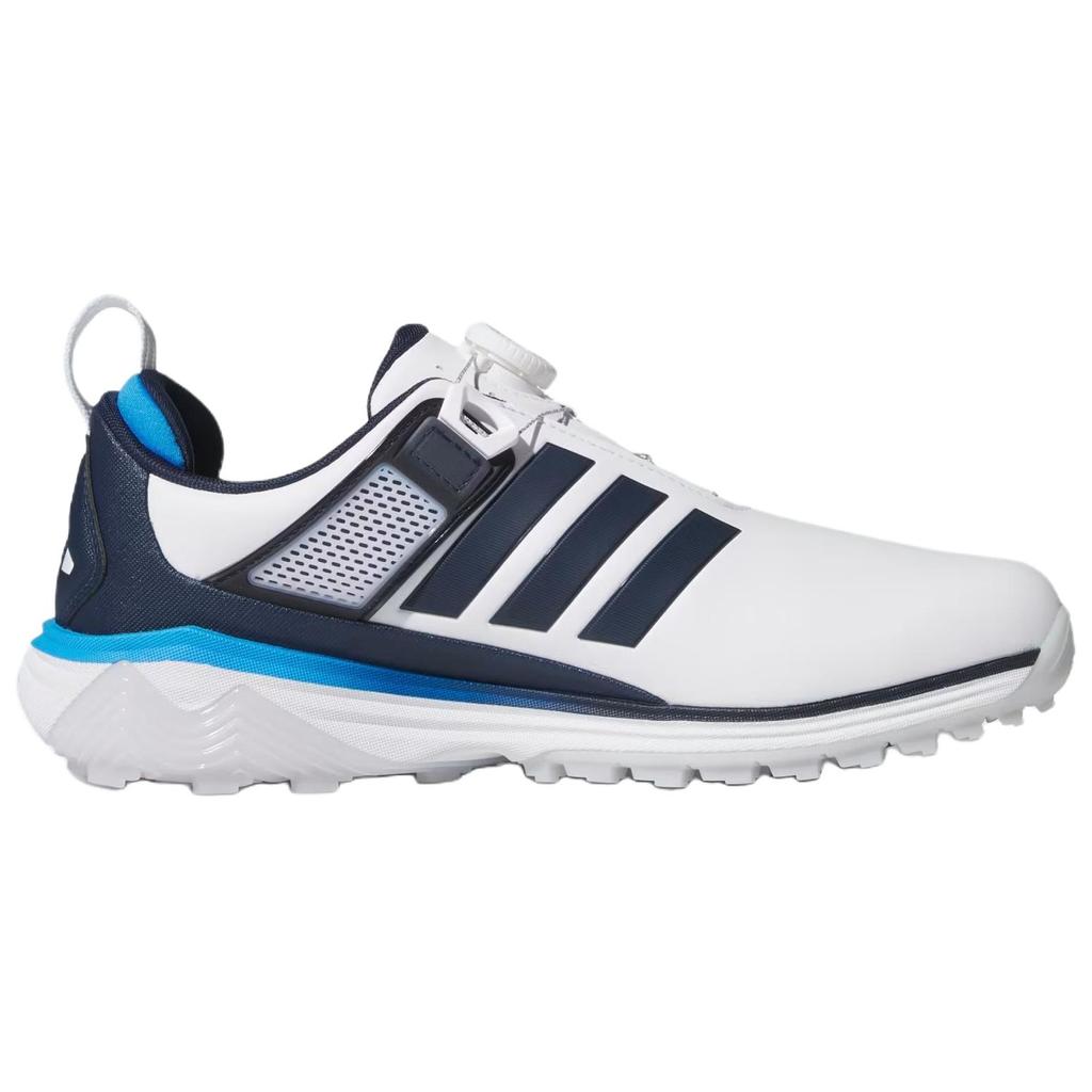 adidas Adipower 26 Boa Без шипов Удобная посадка Обувь для гольфа Мужская кроссовок Белый Синий JS4139