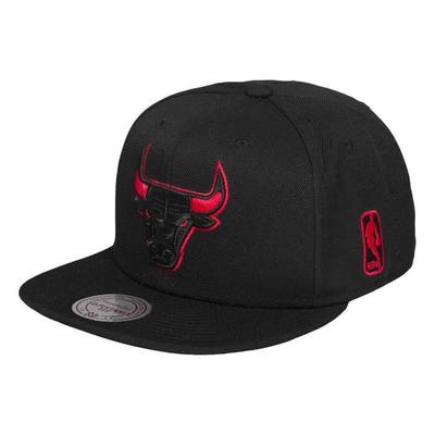 Кепка Snapback - Mitchell & Несс - Чикаго Буллз - Черный - Один размер - Уличный