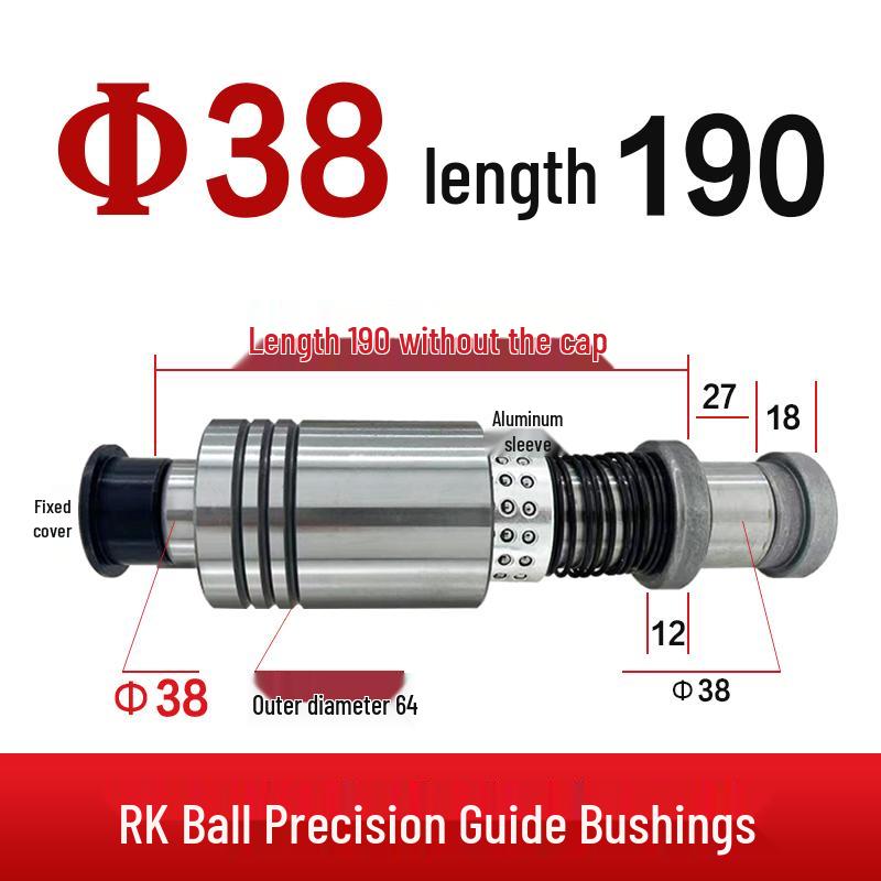 Replacement Disc Mill Mold Accessories - Cross Roller Rolling Rubber Sleeve & Outer Guide Post Bushing Set
