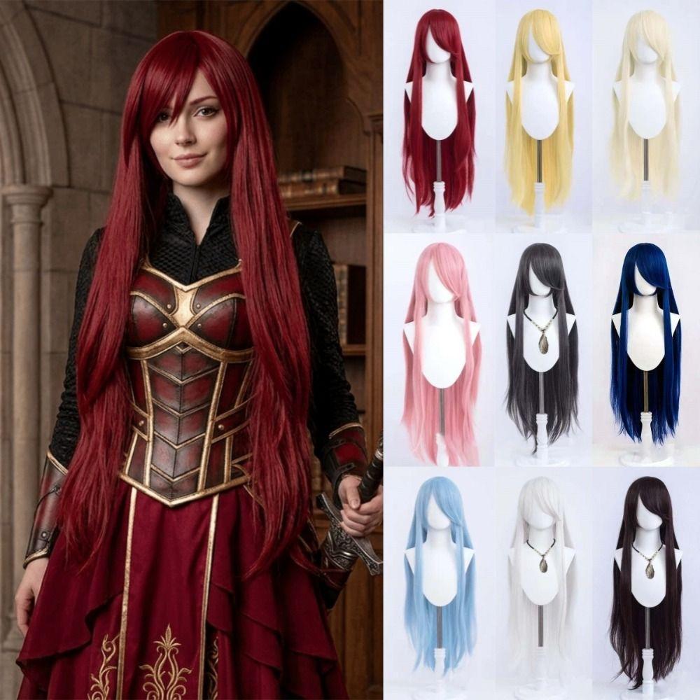 Anime Versatile 39.37inch Handmade Wig Universal Halloween Cosplay Wig  for All Kinds of Styling
