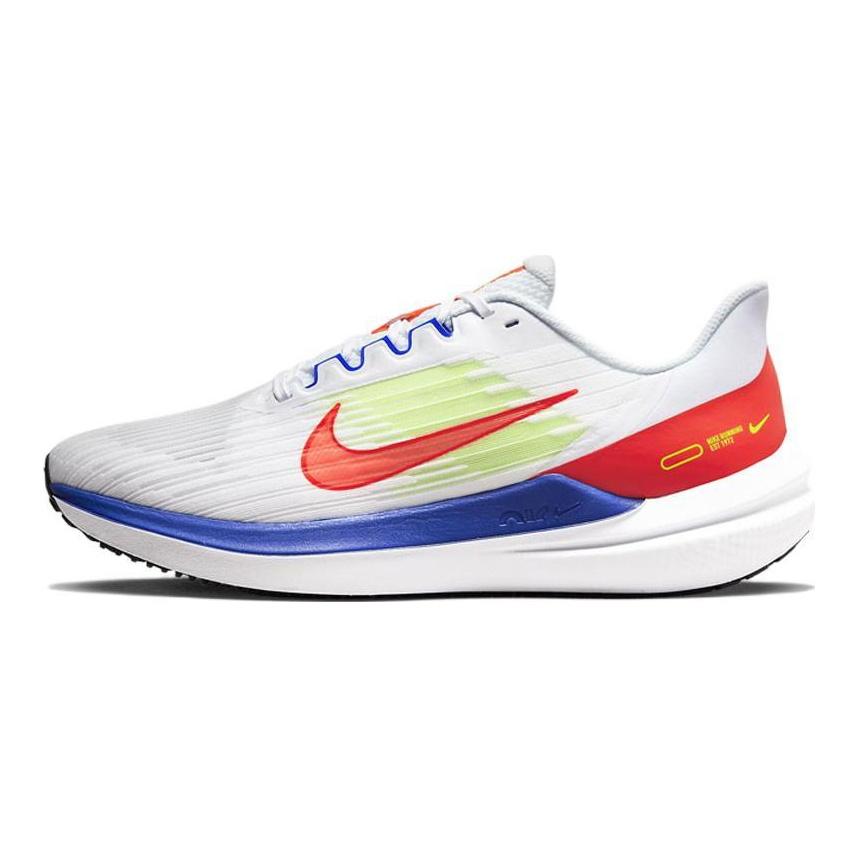 Nike Кроссовки Air Winflo 9 Ярко-малиновый Голубой гонщик DX3355-100