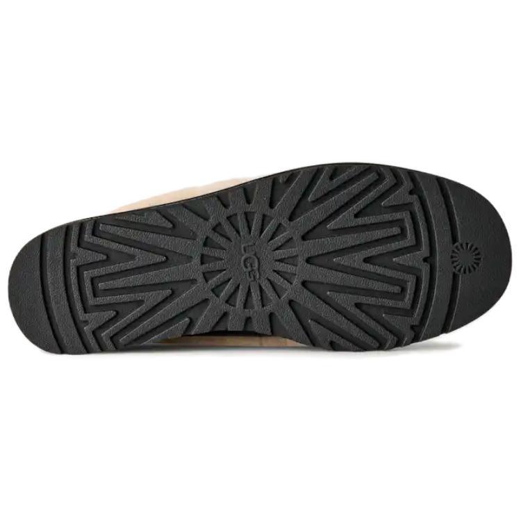 (WMNS) UGG Zora Leather Ballet Flat 'Black' Women's 1178450-BLK