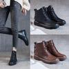 New Casual Shoes Women's Flat Large-sized Casual Boots Soft-soled Short Boots for Students
