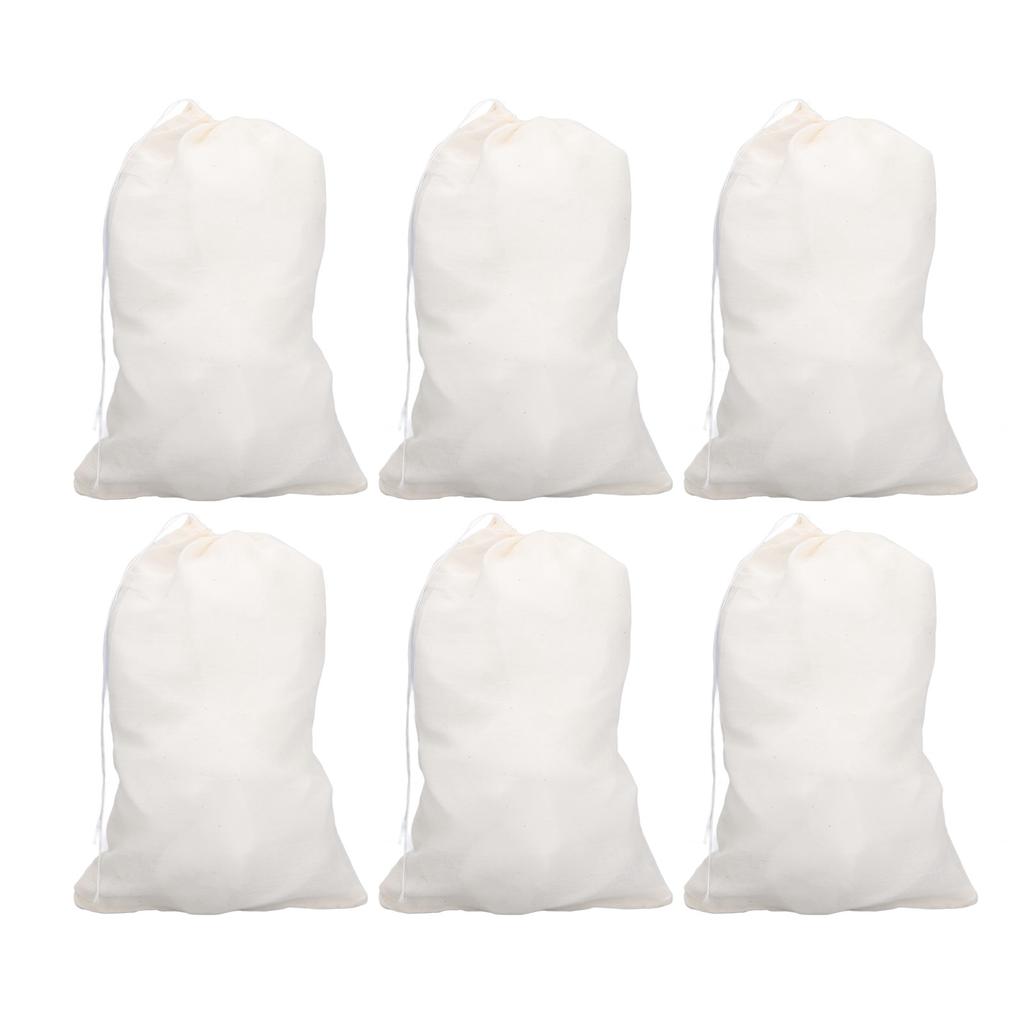 50 шт 20x30 см хлопковый мешок с завязкой многоразовый муслиновый мешок пакетик для специй мешок для дома