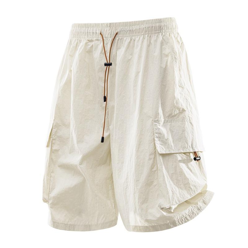 Shorts long sleeves handsome sunscreen clothing summer outdoor UV protection ice couple sunscreen clothing set jacket