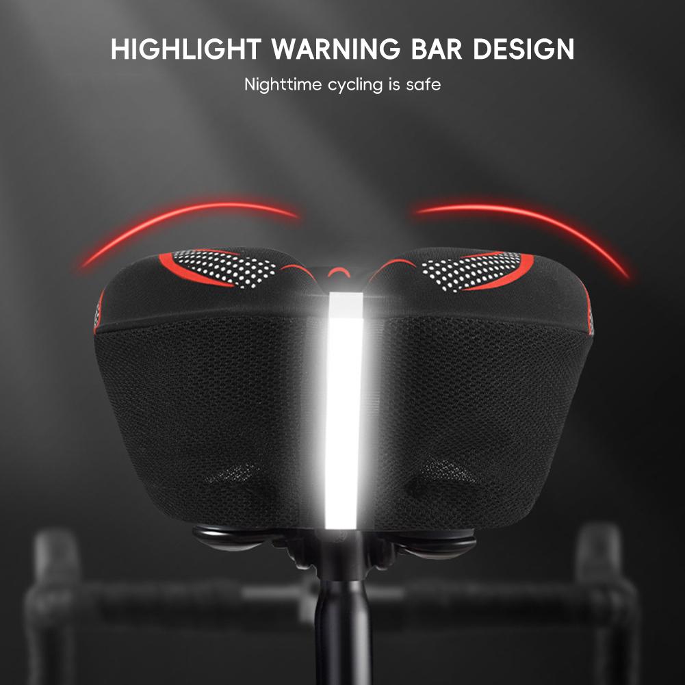 3D MTB Saddle GEL Bicycle Seat Cover Men and Women Mtb Road Bike Bicycle Products Accessories Carbon Journey Parts Cycling