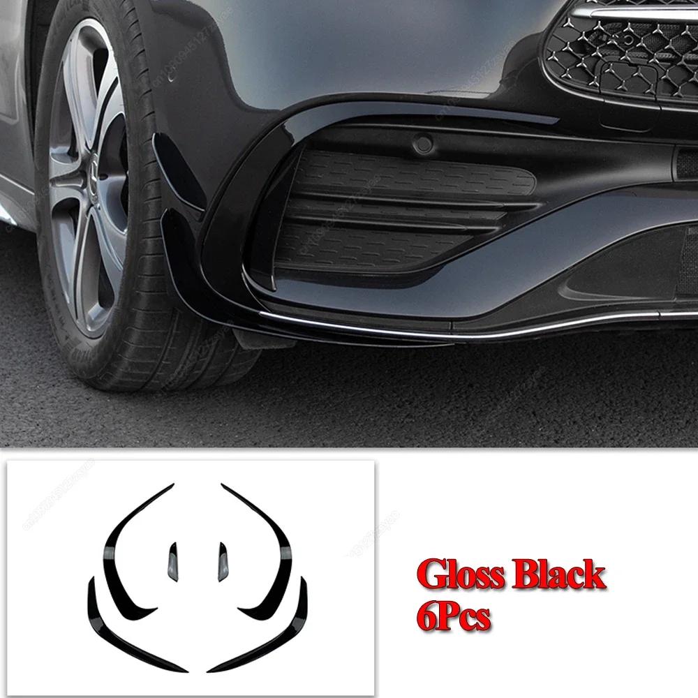 For Mercedes Benz C Class W206 S206 C180 200 300 400 C43 AMG-Line 2025-2025 Front Bumper Lip Spoiler Grille Side Splitter Tuning