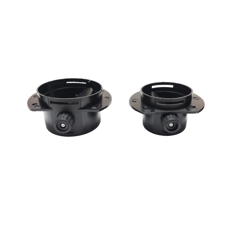 42mm/60mm/75mm Car Heater Air Vent Ducting Connector Closable Open Regulatin Y / T / L Branch For Webasto Diesel Parking Heater
