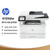 HP 4104dw Черно-белый беспроводной лазерный МФУ с китайской вилкой (адаптер в комплекте)