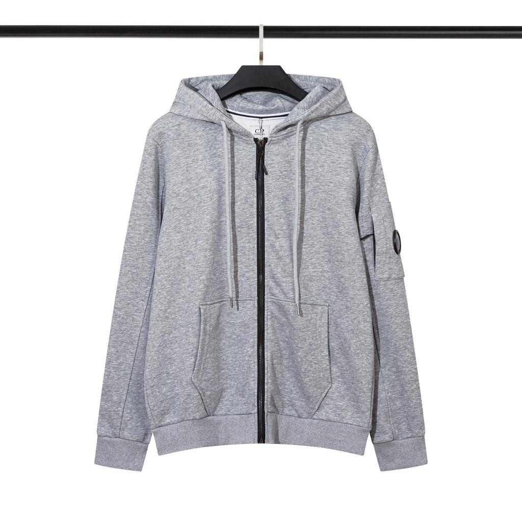 CrossC.P Lens Hooded Sweatshirt: Functional European & American Style Unisex Zipper Hoodie